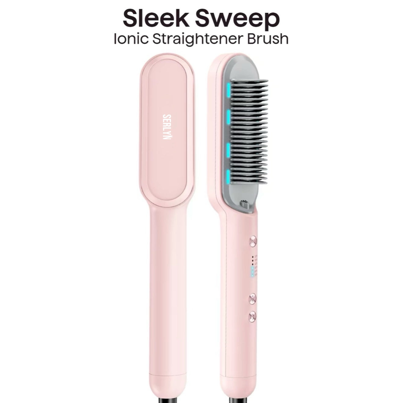 2 in 1 Straighter Brush