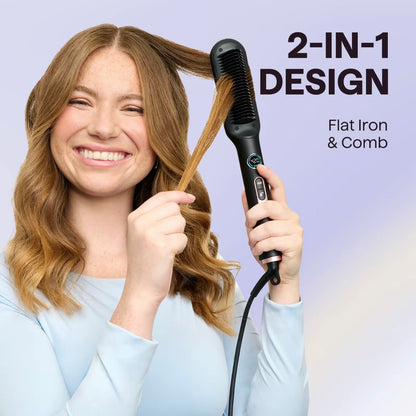 2 in 1 Straighter Brush