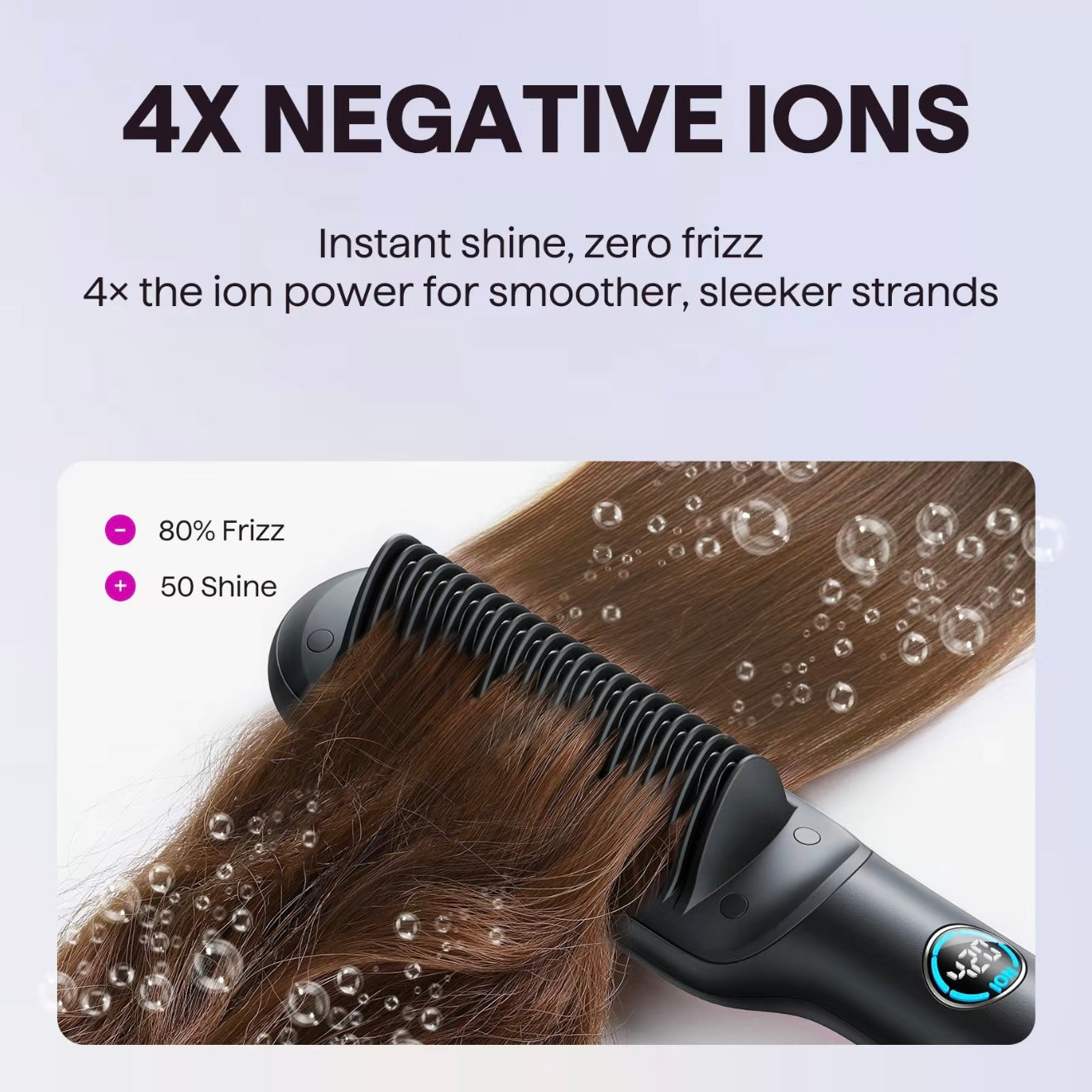 2 in 1 Straighter Brush