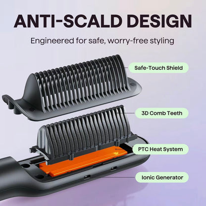 2 in 1 Straighter Brush